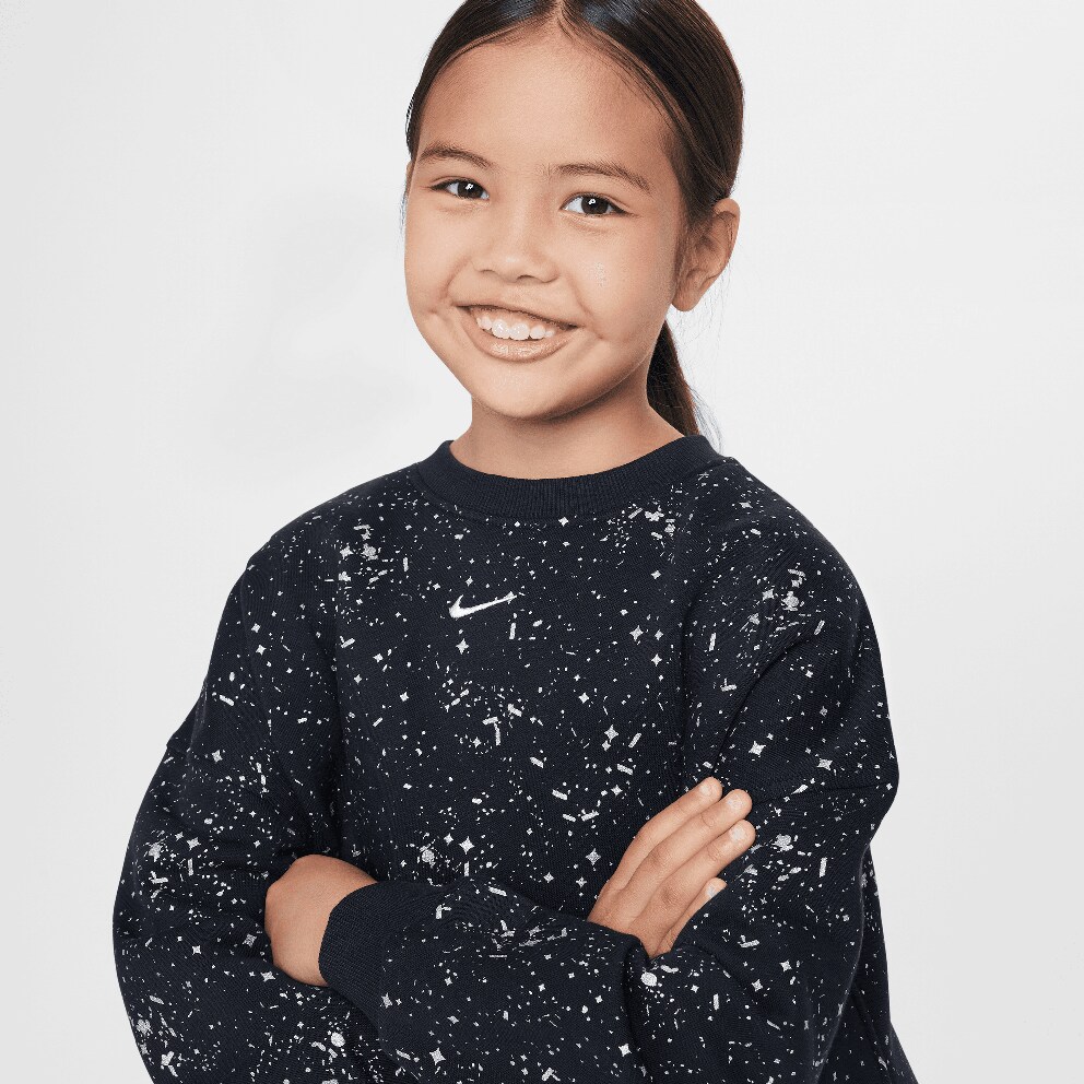 Nike Steertwear Club Flee Oversized Crew LBR Kids' Shirt