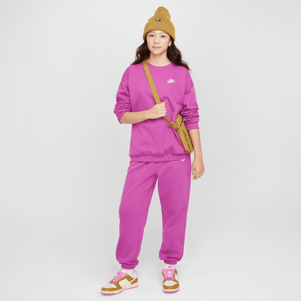 Nike Steertwear Club Flee Oversized Crew LBR Kids' Shirt