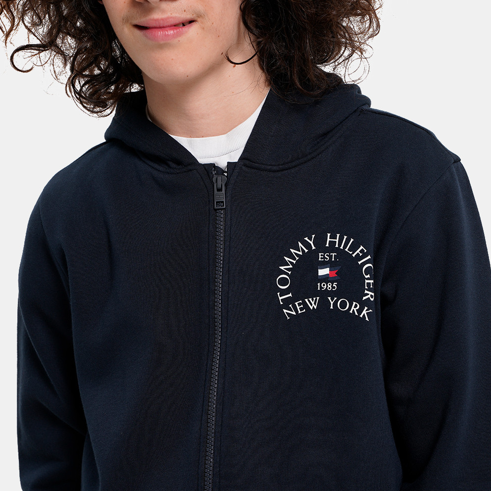 Tommy Jeans Nautical Arch Fleece Reg Zipup
