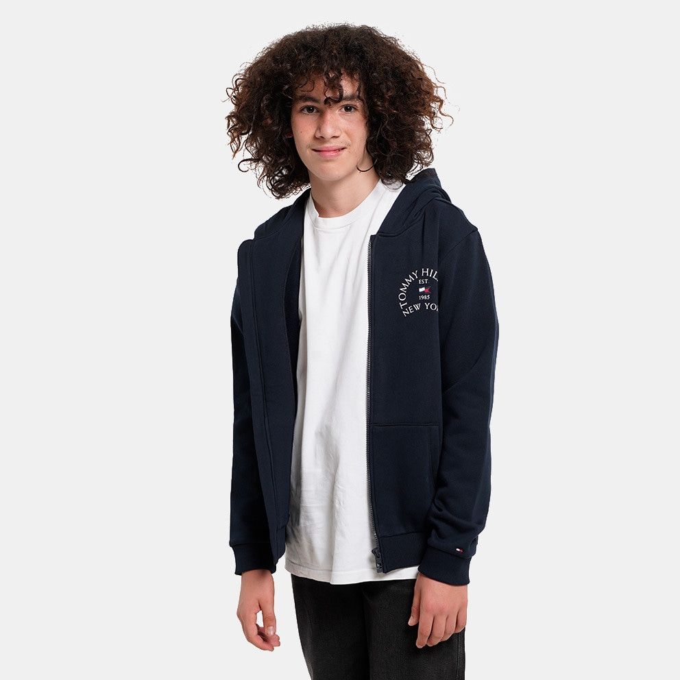 Tommy Jeans Nautical Arch Fleece Reg Zipup