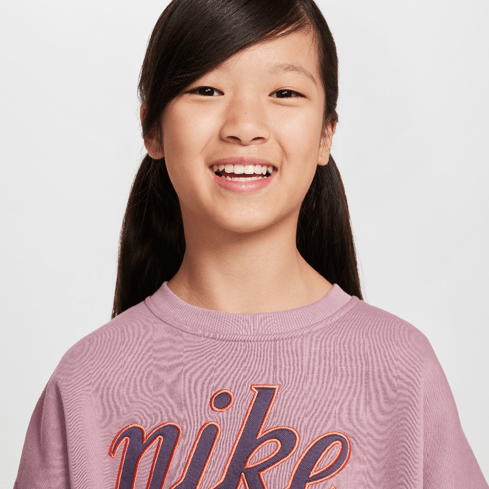 Nike G Nsw Club Flc Bxy Crw Gx Star Kids' Shirt