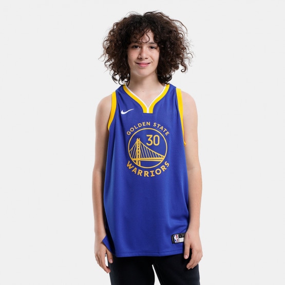 NBA Stephen Curry Golden State Warriors Icon Swingman Kids' Jersey