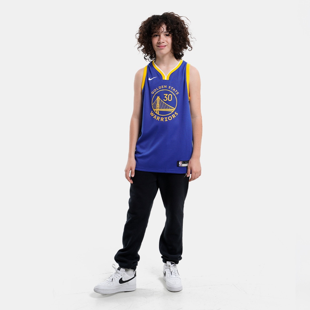 NBA Stephen Curry Golden State Warriors Icon Swingman Kids' Jersey