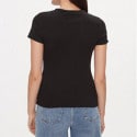 Tommy Jeans Slim Badge Rib Women's T-Shirt