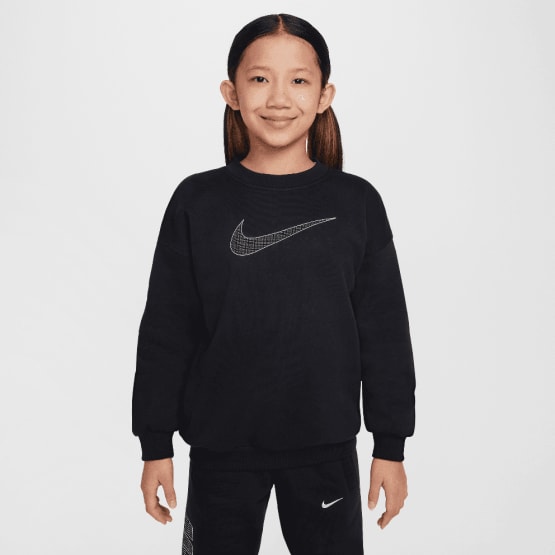 Nike G Nsw Club Flc Os Crew Shne Kids' Shirt