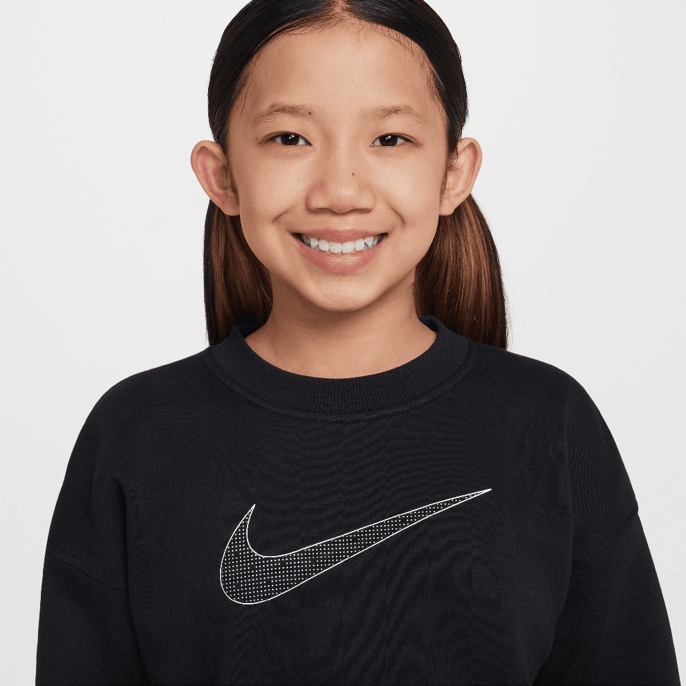 Nike G Nsw Club Flc Os Crew Shne Kids' Shirt