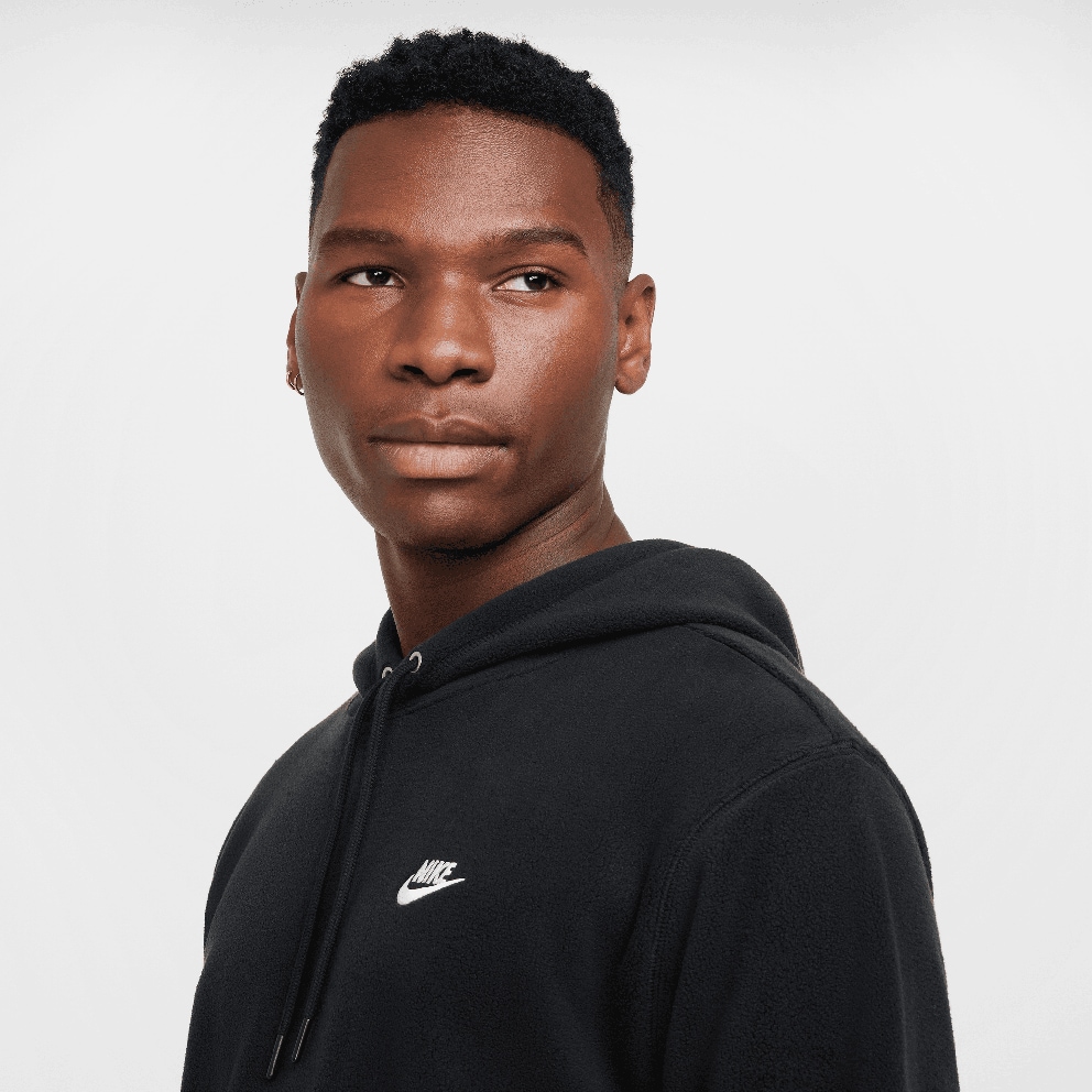 Nike Club Winterized Ανδρική Μπλούζα με Κουκούλα