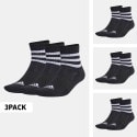 adidas 3-Stripes Cushioned Sportswear Mid-Cut Socks 3 Pai