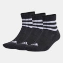 adidas 3-Stripes Cushioned Sportswear Mid-Cut Socks 3 Pai