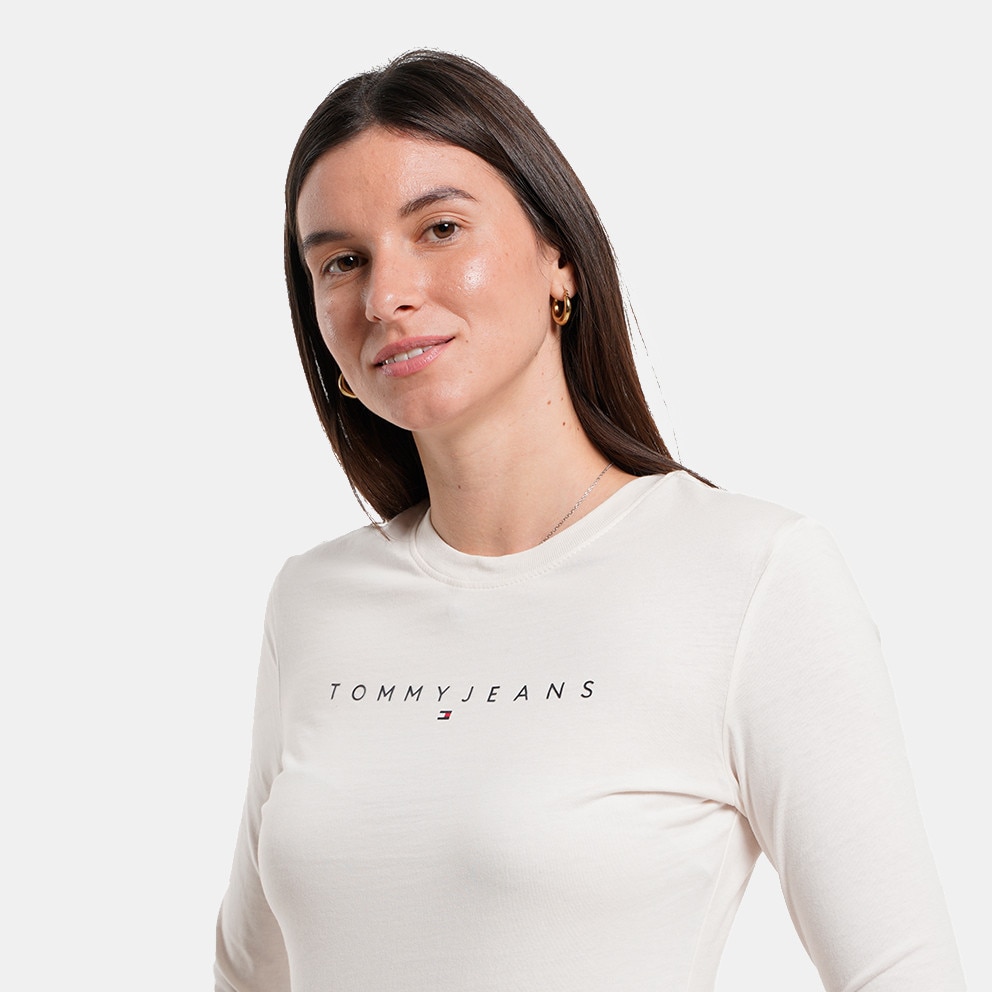 Tommy Jeans Slim Linear Γυναικεία Μακρυμάνικη Μπλούζα