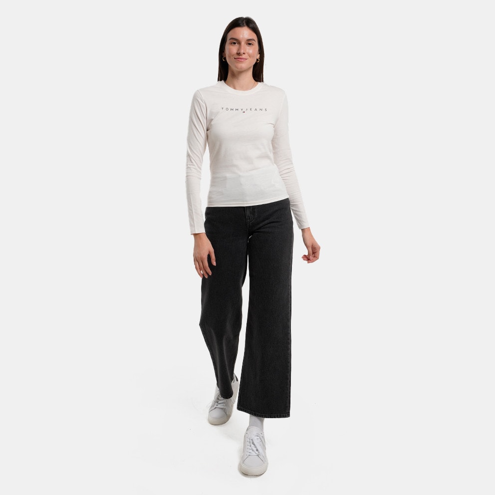 Tommy Jeans Slim Linear Γυναικεία Μακρυμάνικη Μπλούζα