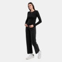 Tommy Jeans Slim Pointelle Women's Longsleeve Shirt