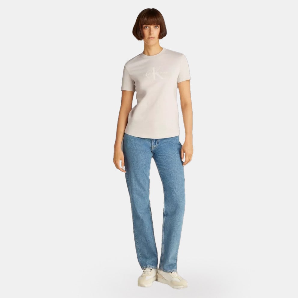 Calvin Klein Glossy Monologo Women's T-Shirt
