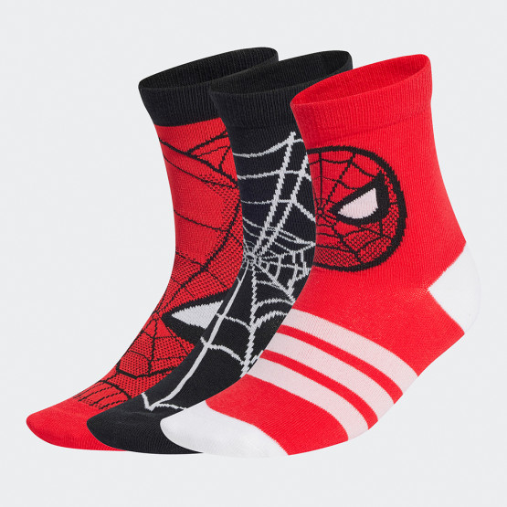 adidas X Marvel Spider-Man 3-Pack Kids' Socks