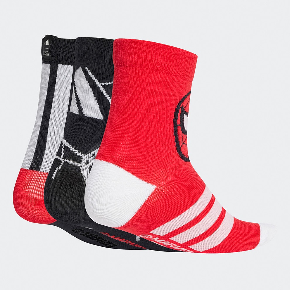 adidas X Marvel Spider-Man 3-Pack Kids' Socks
