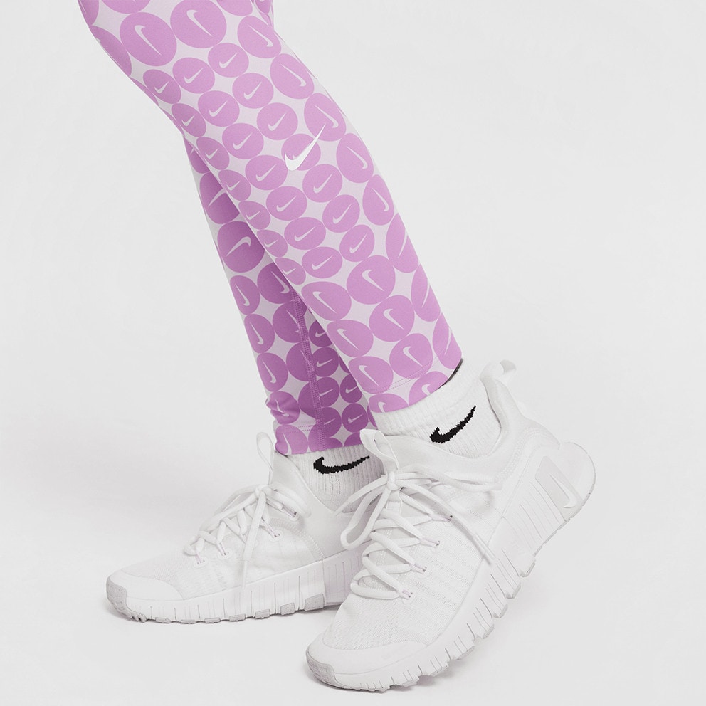 Nike One Dri-FIT AOP Kids' Leggings