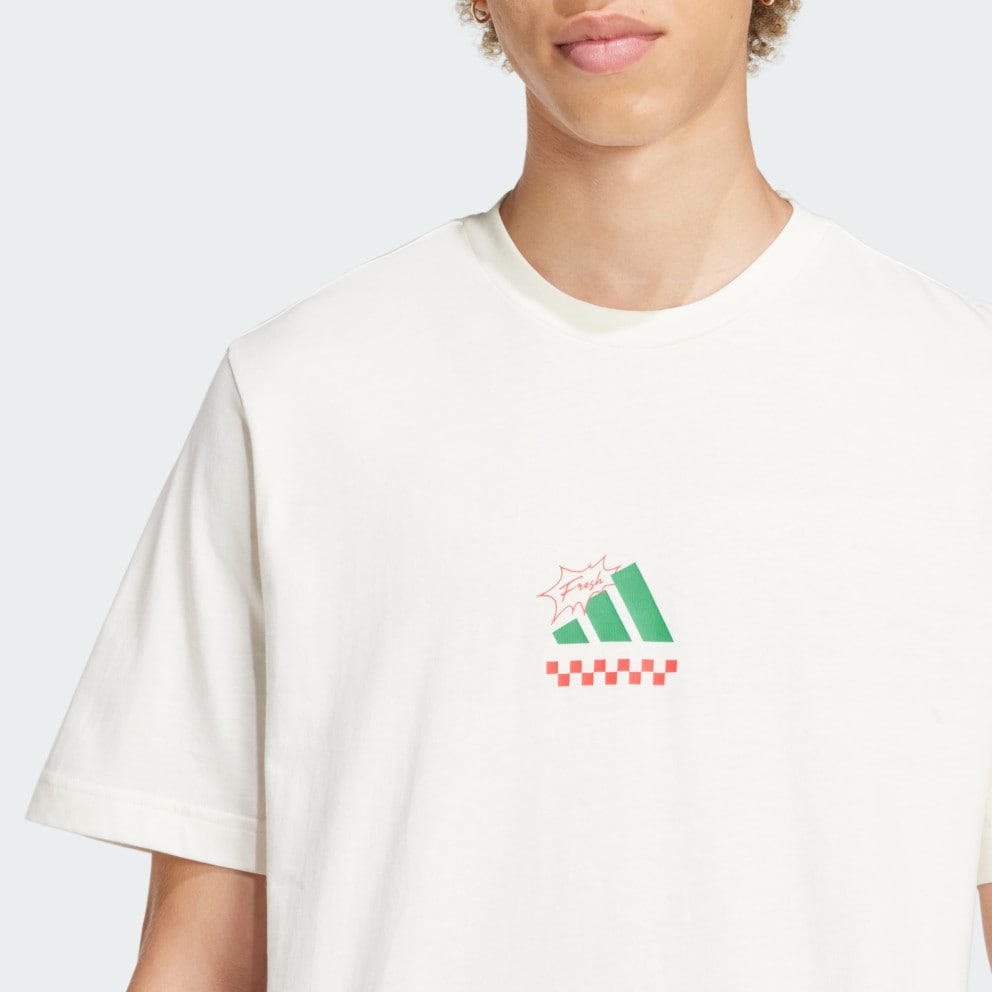 adidas sportswear M L Pizza Tee