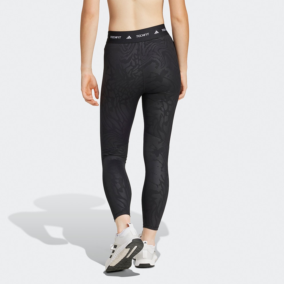 adidas Crop Techfit Printed 7/8 Women's Leggings