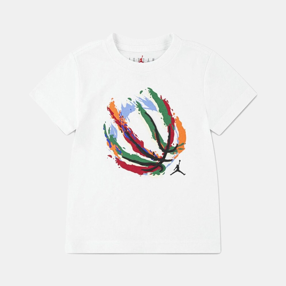 Jordan Basketball Fire Kids' T-Shirts