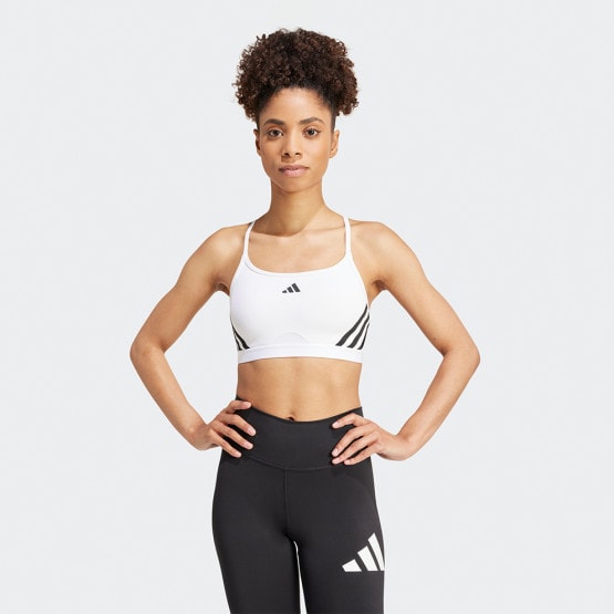 adidas Aeroreact 3-Stripes Light Support Γυναικείο Αθλητικό Μπουστάκι