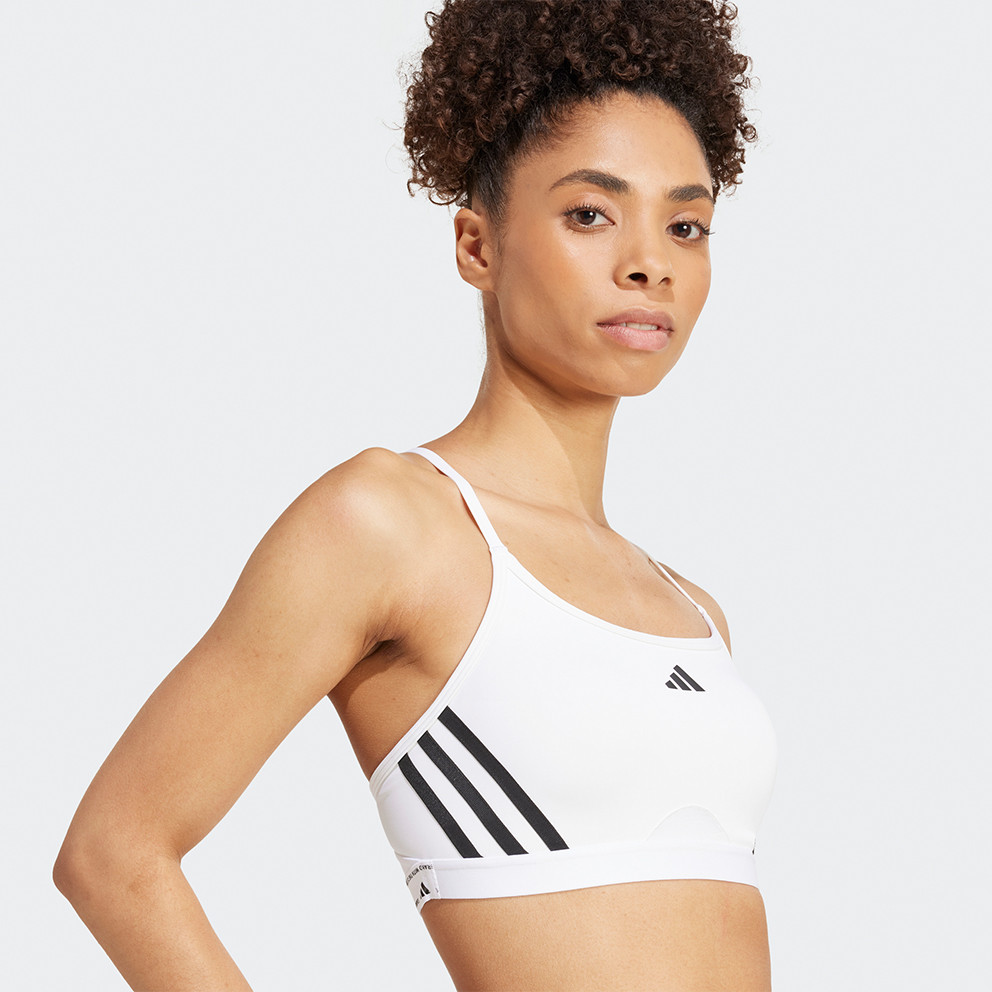 adidas Aeroreact 3-Stripes Light Support Women's Bra