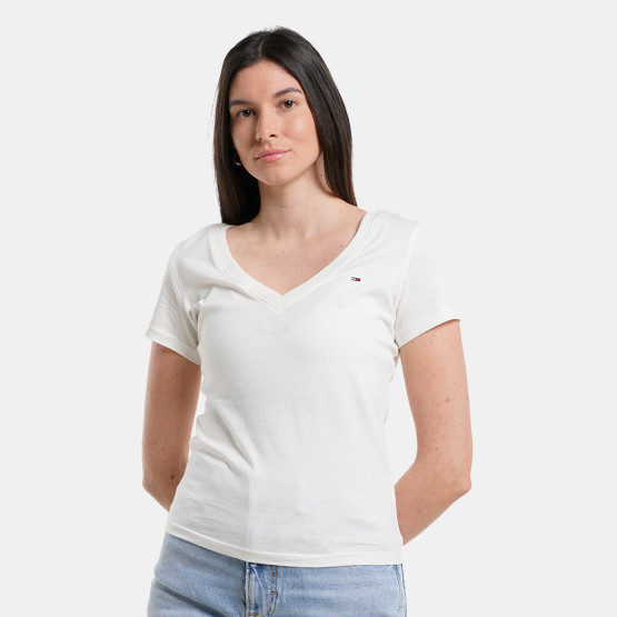 Tommy Jeans V-Neck Γυναικείο T-Shirt