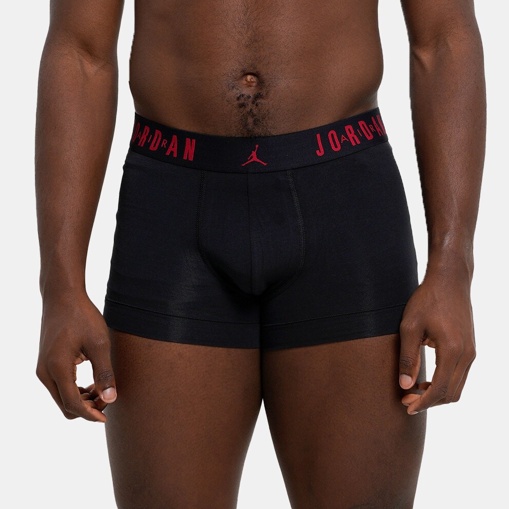 Jordan Mens Flight Cotton 3Pk Trunk
