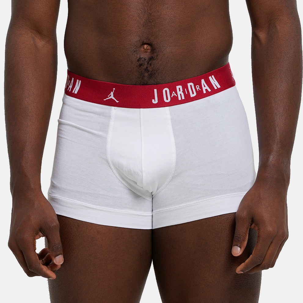 Jordan Mens Flight Cotton 3Pk Trunk
