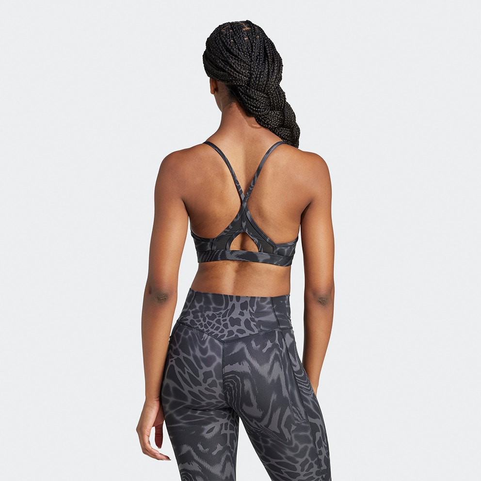 adidas Aeroreact  All Me Allover Print Light Support Γυναικείο Αθλητικό Μπουστάκι