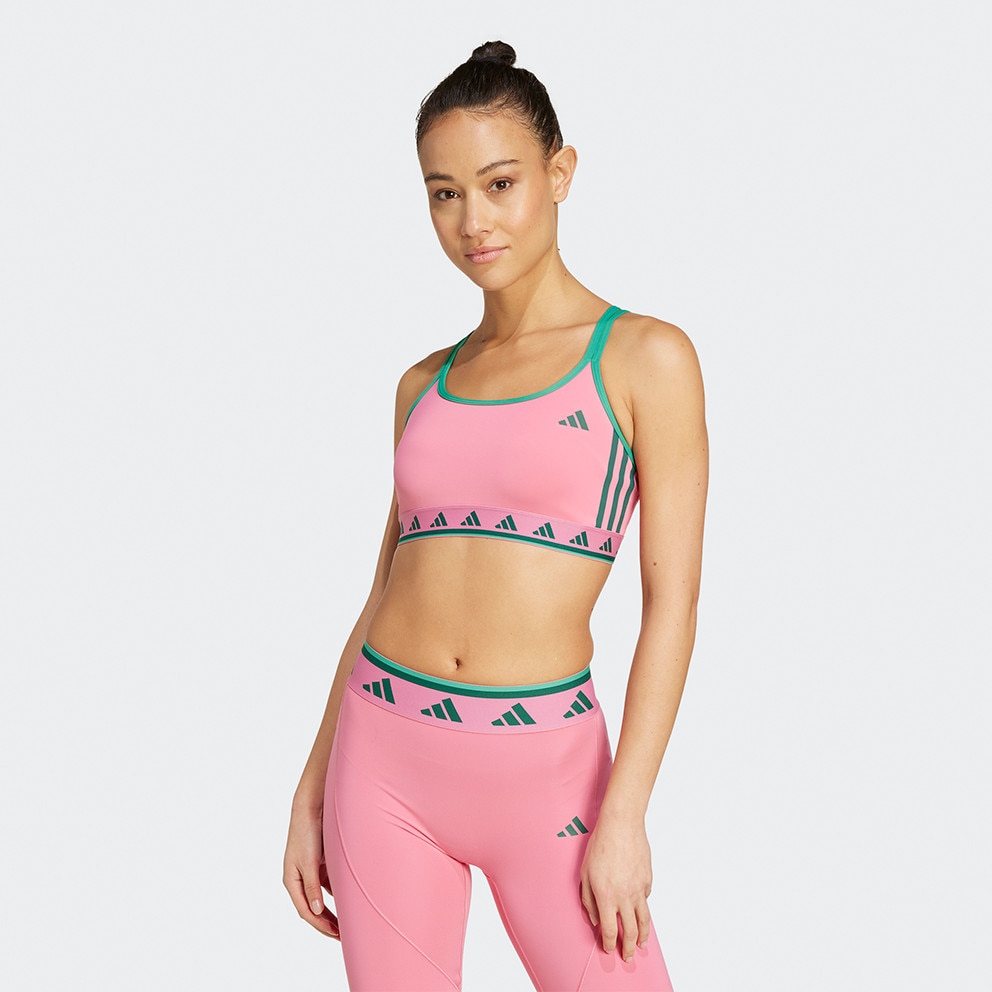 adidas Aeroreact 3-Stripes Light Support Women's Bra
