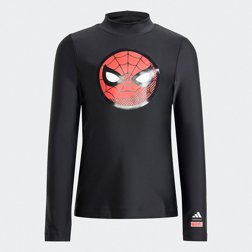 adidas X Marvel Spiderman Μαγιό Μακρυμάνικη Μπλούζα