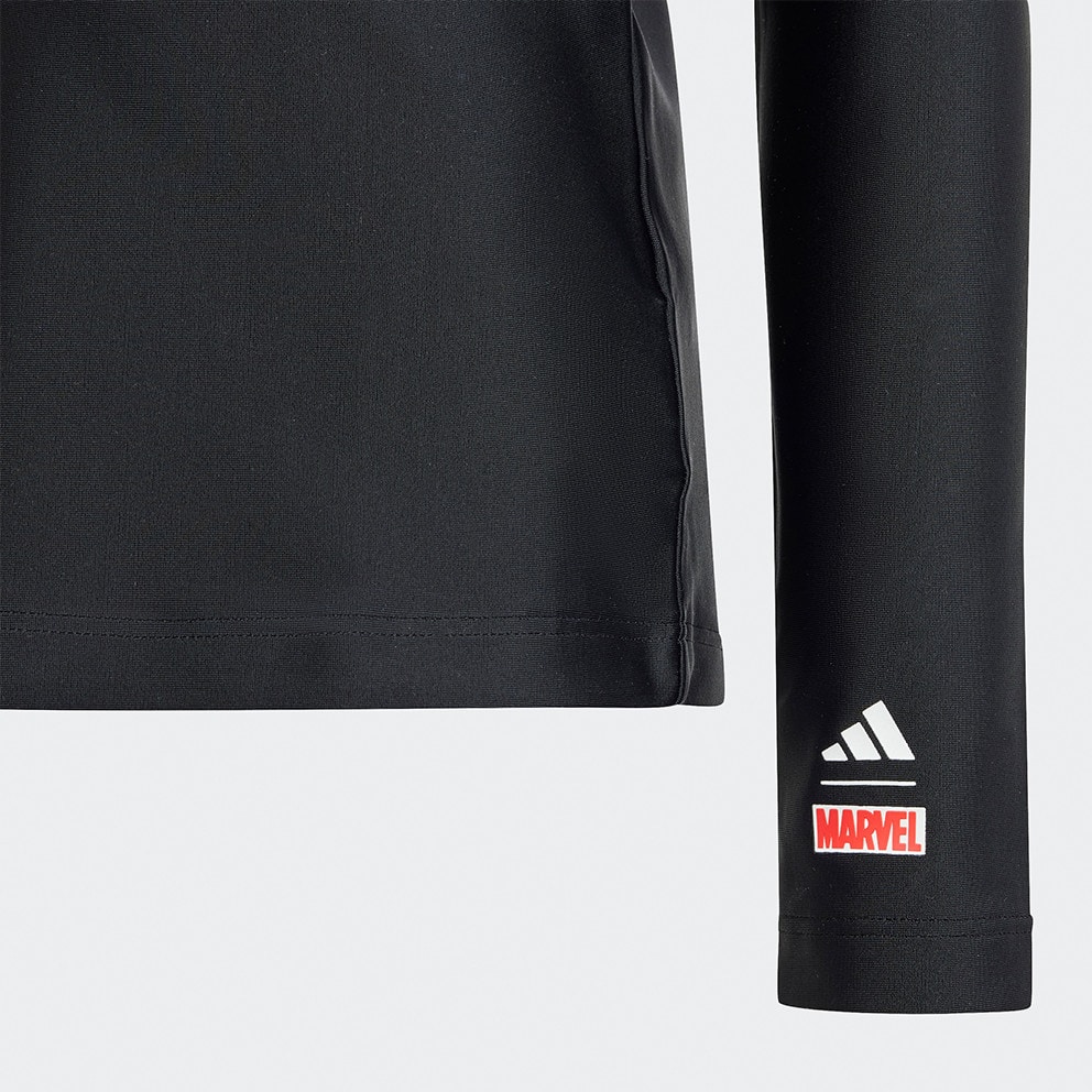 adidas X Marvel Spiderman Μαγιό Μακρυμάνικη Μπλούζα