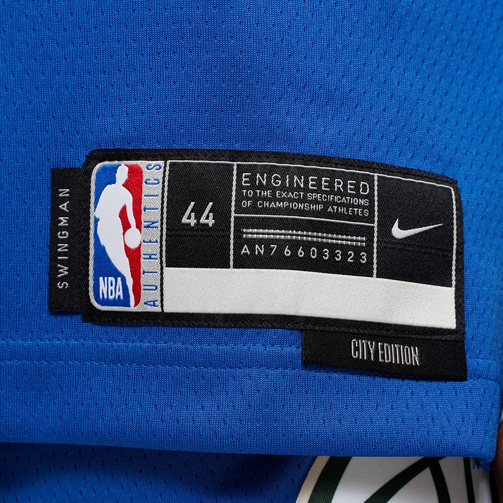 Nike NBA City Edition Giannis Antetokounmpo Milwaukee Bucks Ανδρική Μπασκετική Φανέλα