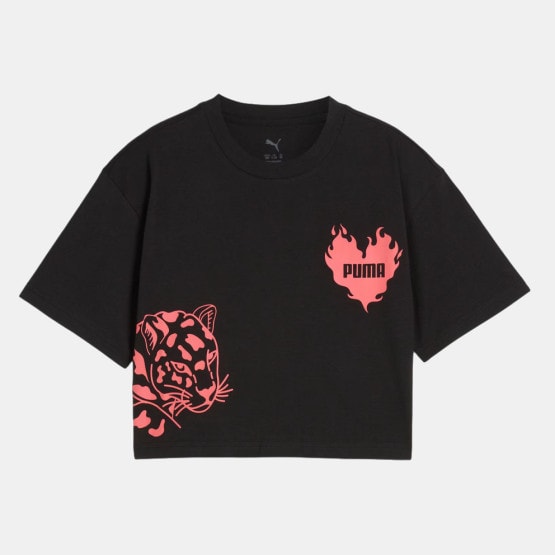 Puma Ess Graphic Short Length Tee Iiii G
