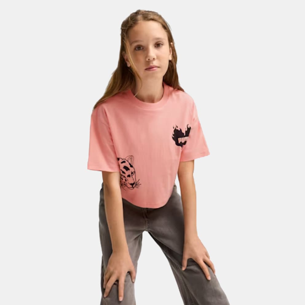 Puma Ess Graphic Short Length Tee Iiii G