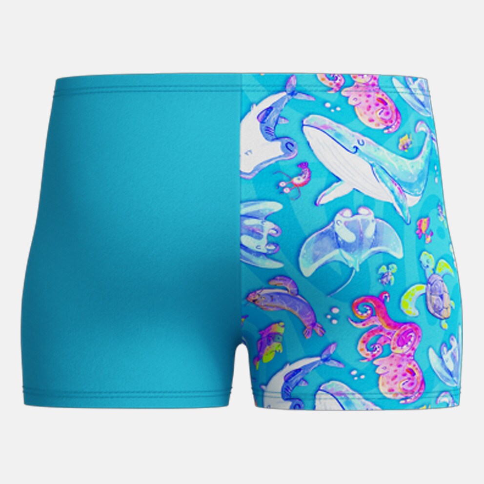 Speedo Boys Digital Allover Aquashort Kids' Swim Shorts