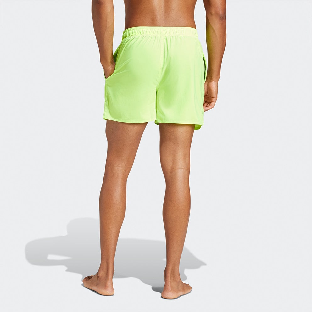 adidas Solid CLX Short-Length Swim Shorts