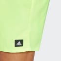 adidas Solid CLX Short-Length Swim Shorts