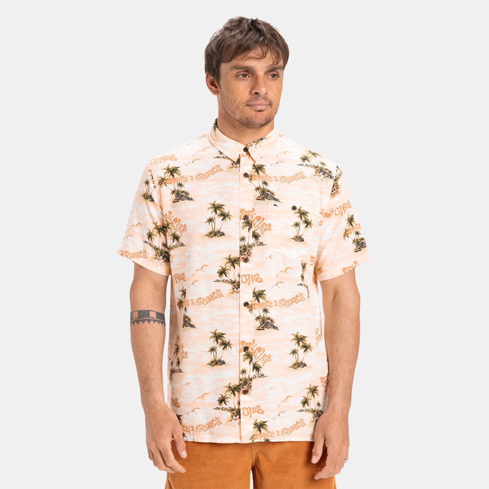 Quiksilver Safe Paradise Ss Πουκαμισο Ανδρικο