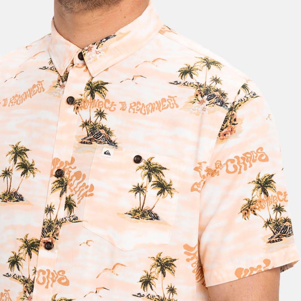 Quiksilver Safe Paradise Ss Πουκαμισο Ανδρικο