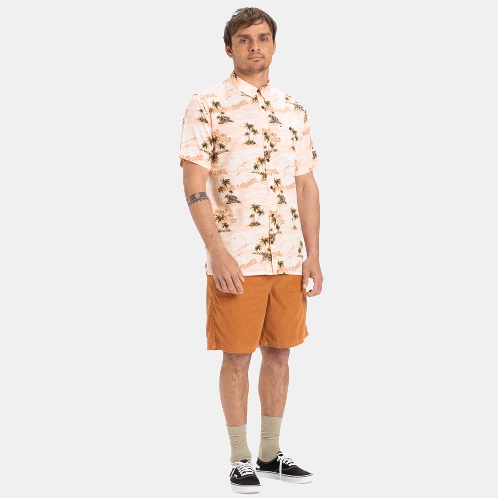 Quiksilver Safe Paradise Ss Πουκαμισο Ανδρικο