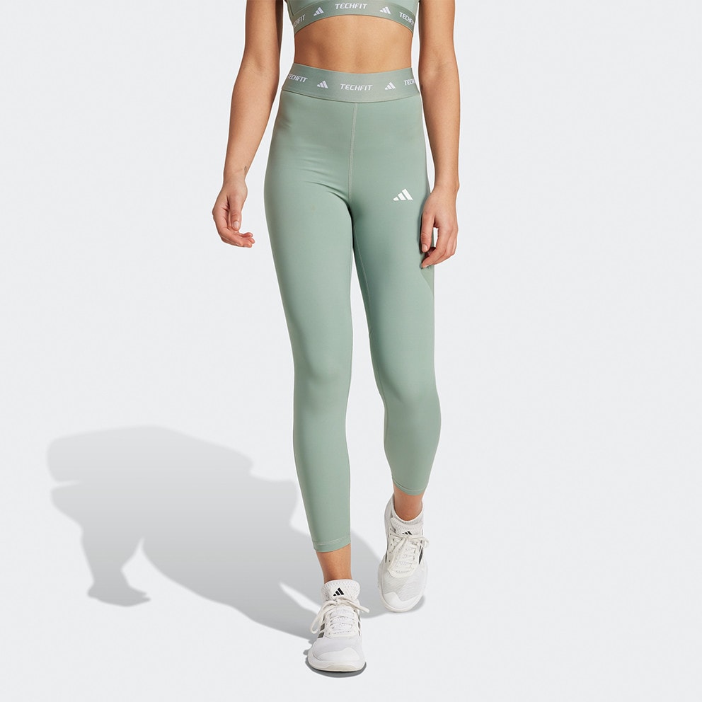adidas Crop Techfit Printed 7/8 Γυναικείο Κολάν