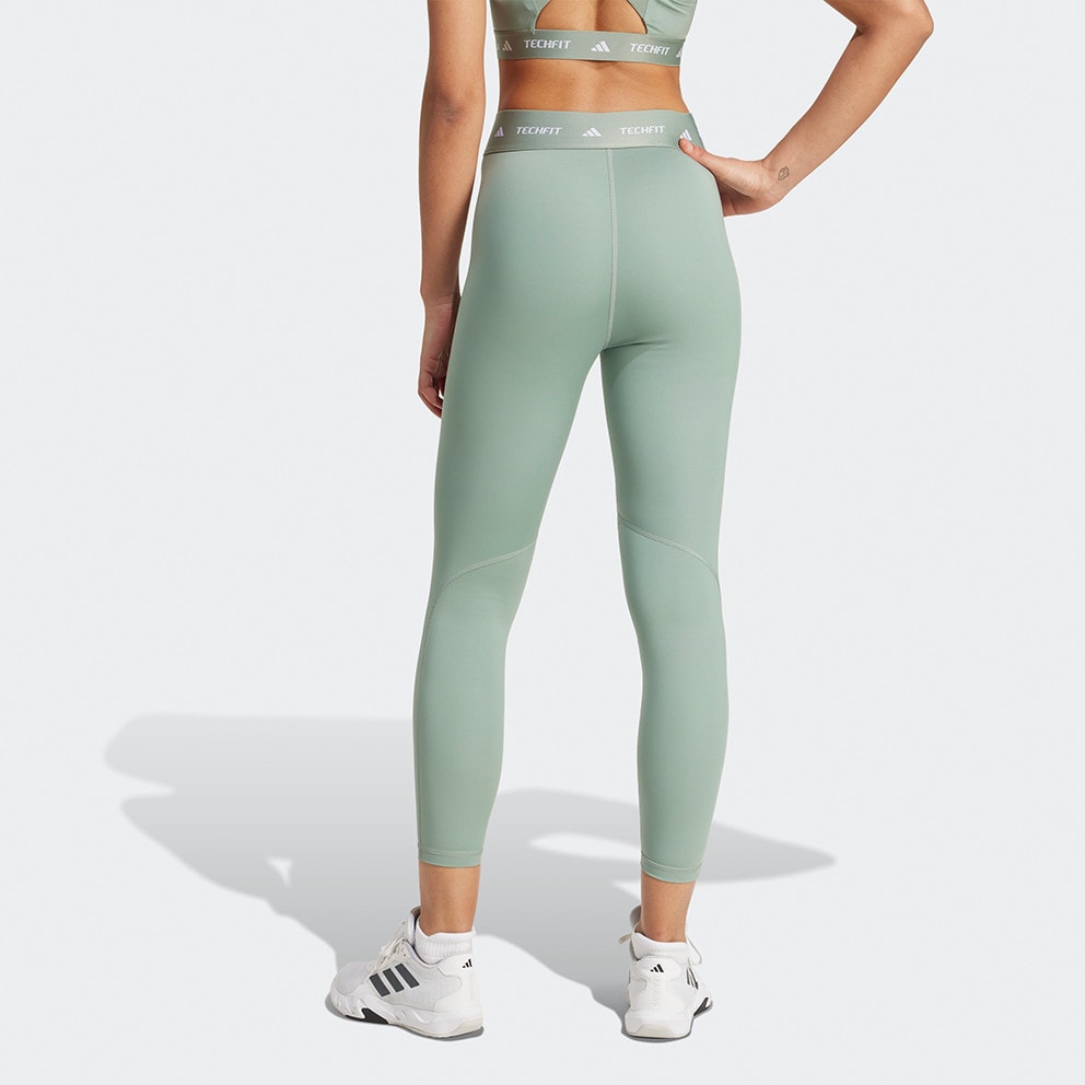 adidas Crop Techfit Printed 7/8 Γυναικείο Κολάν