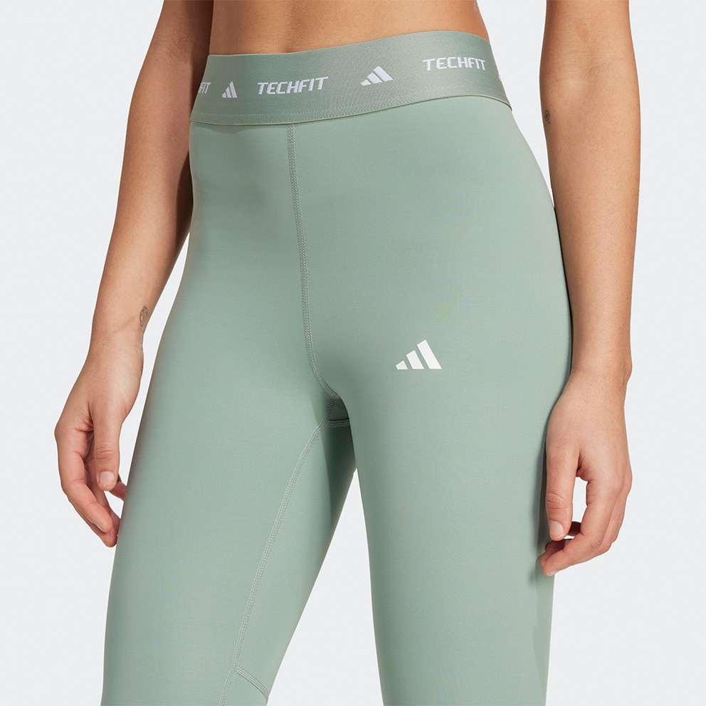 adidas Crop Techfit Printed 7/8 Γυναικείο Κολάν