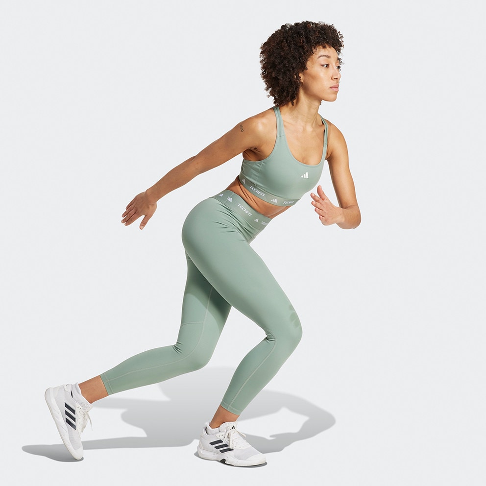 adidas Crop Techfit Printed 7/8 Γυναικείο Κολάν