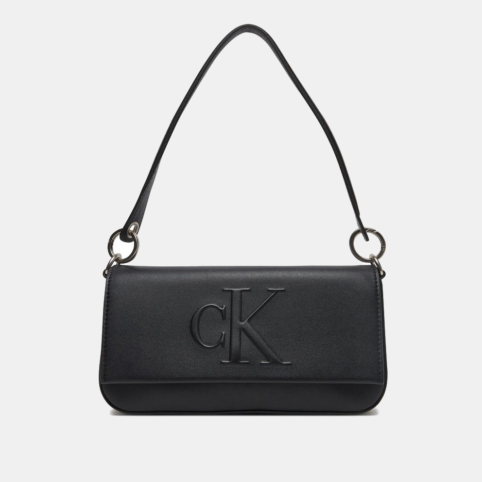 Calvin Klein Sculpted Flap Shoulder Bag