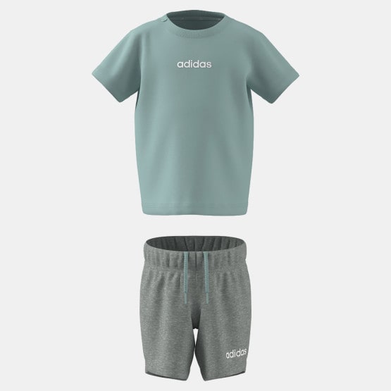 adidas Originals Lin T-Set 160 Short Tee Βρεφικό Σετ Φόρμας