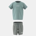 adidas Originals Lin T-Set 160 Short Tee Βρεφικό Σετ Φόρμας