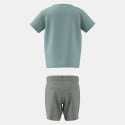 adidas Originals Lin T-Set 160 Short Tee Βρεφικό Σετ Φόρμας