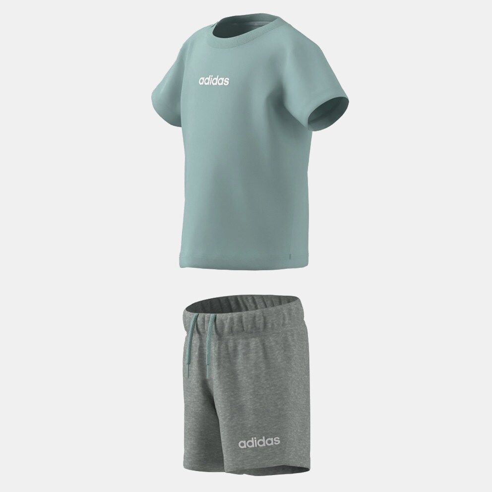 adidas Originals Lin T-Set 160 Short Tee Βρεφικό Σετ Φόρμας